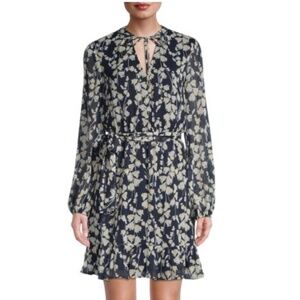 Tommy Hilfiger Odette Floral Chiffon Dress